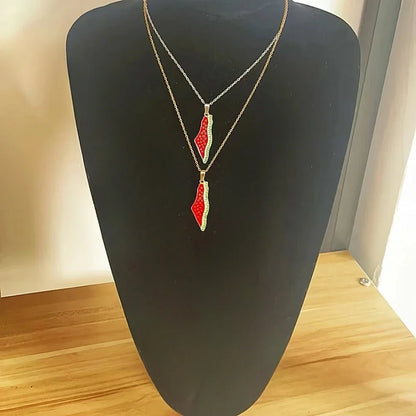 Bijoux Pastèque Palestine - Symbole et Originalité