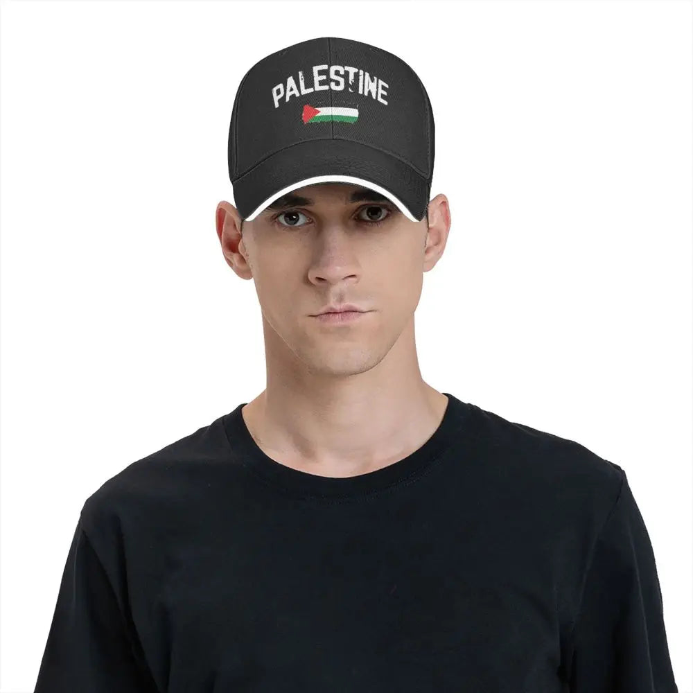 Casquette Palestine noir