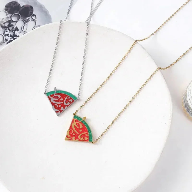 Bijoux Pastèque Palestine - Symbole et Originalité