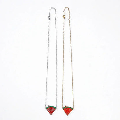 Bijoux Pastèque Palestine - Symbole et Originalité