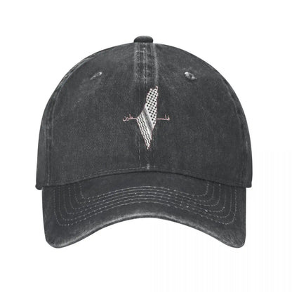 Casquette grise Palestine