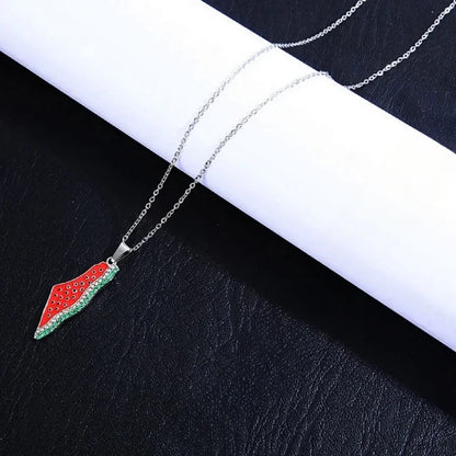 Bijoux Pastèque Palestine - Symbole et Originalité