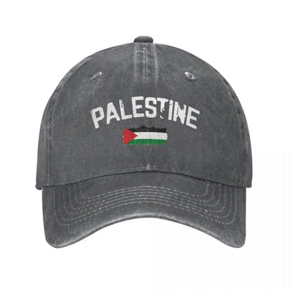Casquette Palestine grise