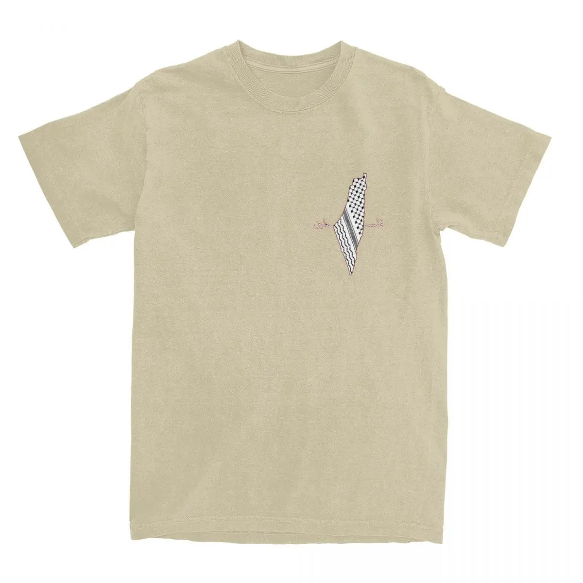 T-shirt Palestine noir
