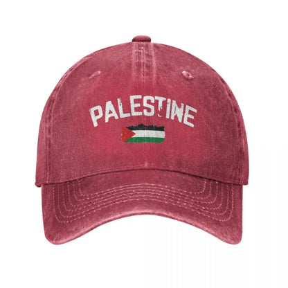 Casquette Palestine grise