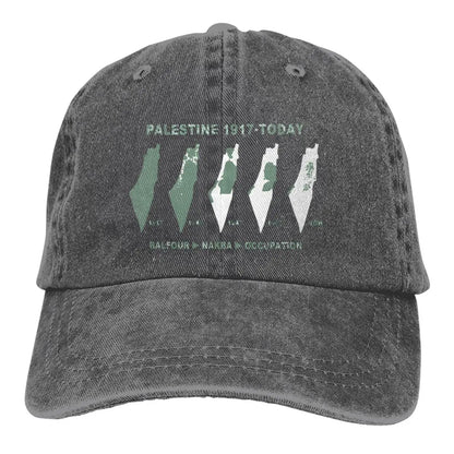 Casquette carte Palestine