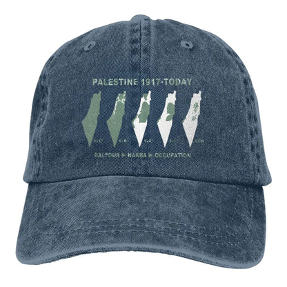 Casquette carte Palestine