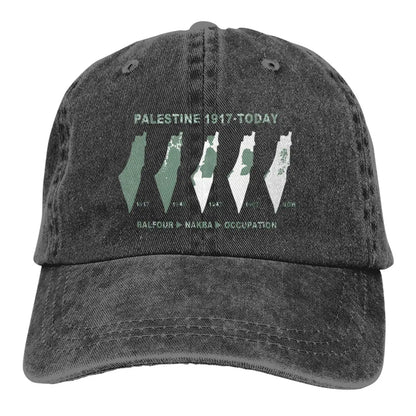 Casquette carte Palestine