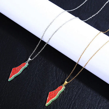 Bijoux Pastèque Palestine - Symbole et Originalité