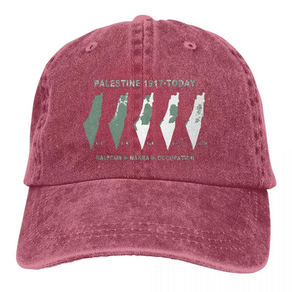Casquette carte Palestine