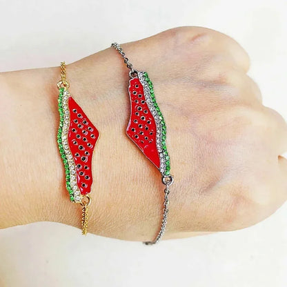 Bijoux Pastèque Palestine - Symbole et Originalité