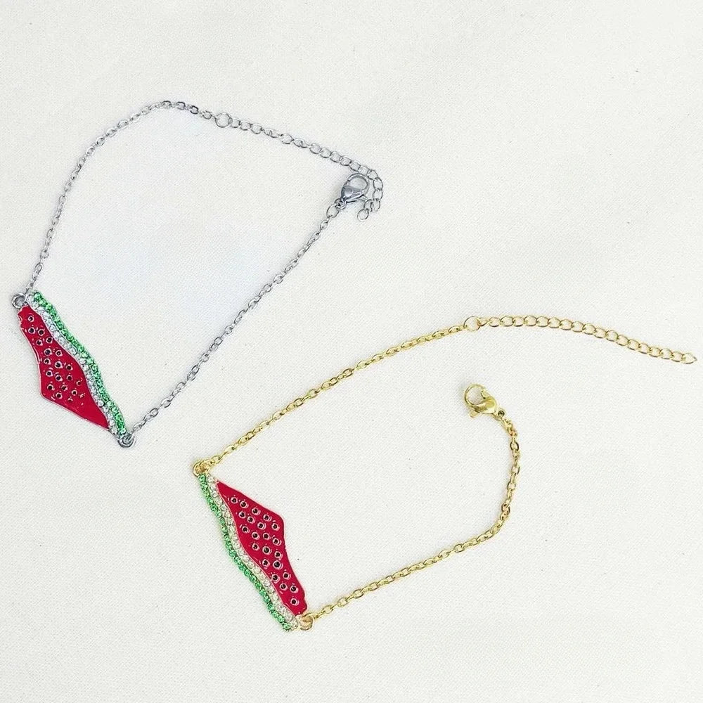 Bijoux Pastèque Palestine - Symbole et Originalité