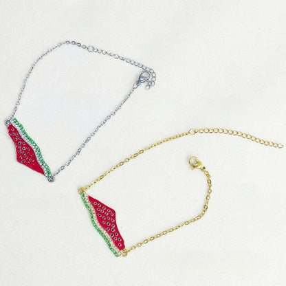 Bijoux Pastèque Palestine - Symbole et Originalité