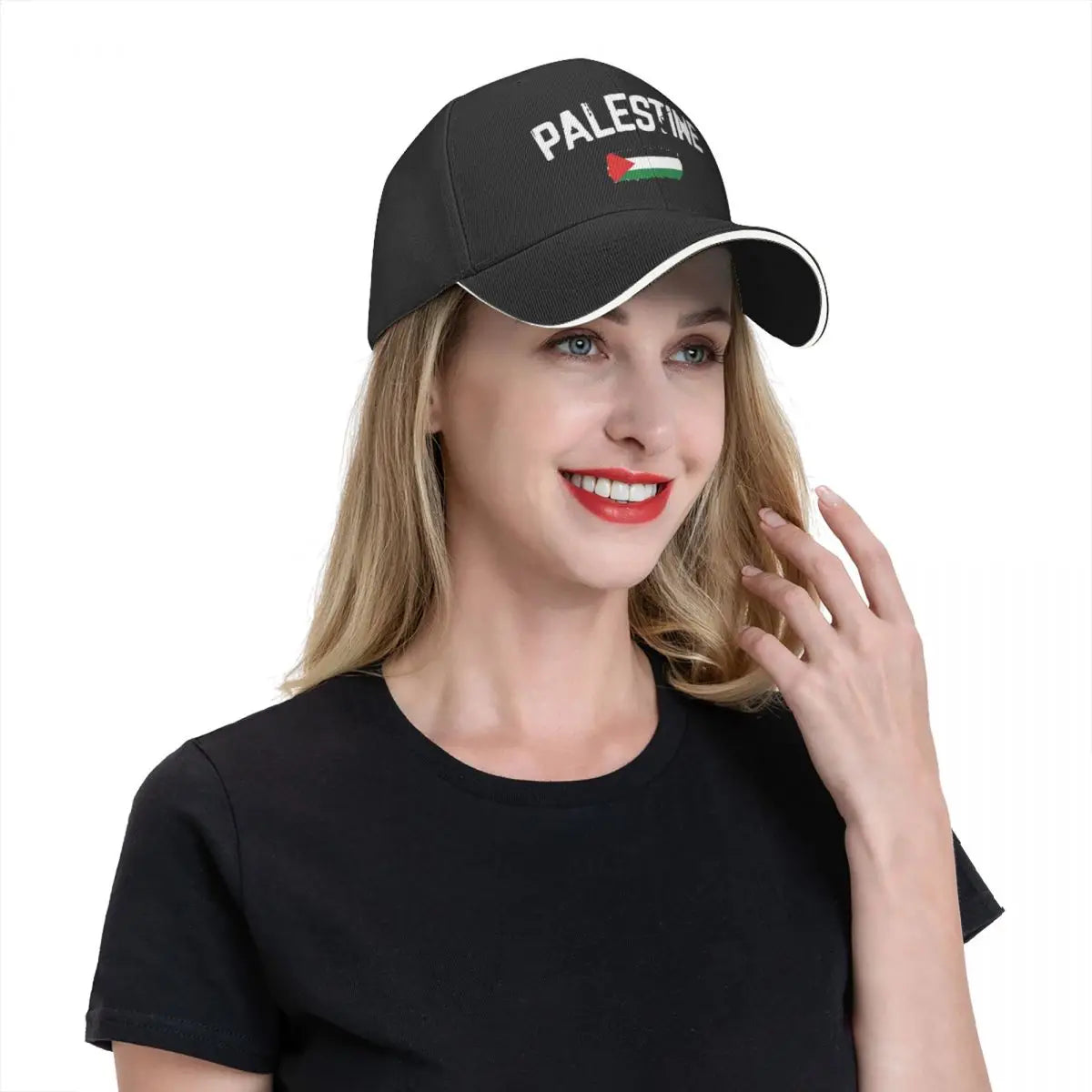 Casquette Palestine noir