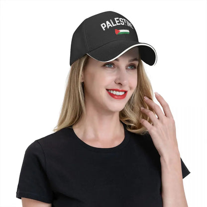 Casquette Palestine noir