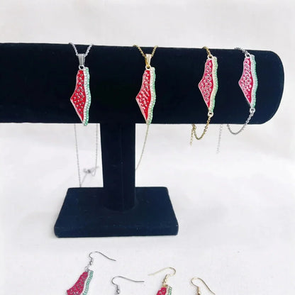 Bijoux Pastèque Palestine - Symbole et Originalité