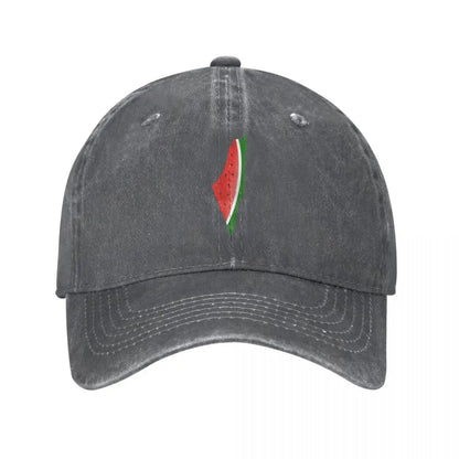 Casquette Palestine pastèque