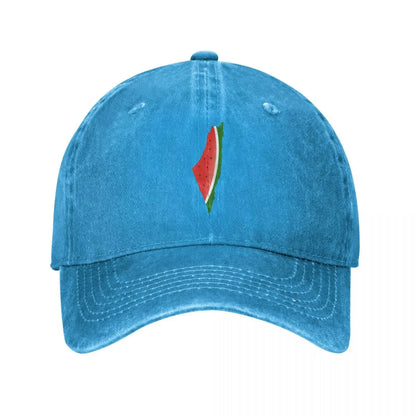 Casquette Palestine pastèque