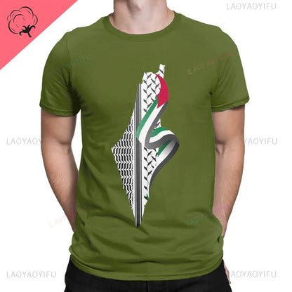 T-shirt carte Palestine