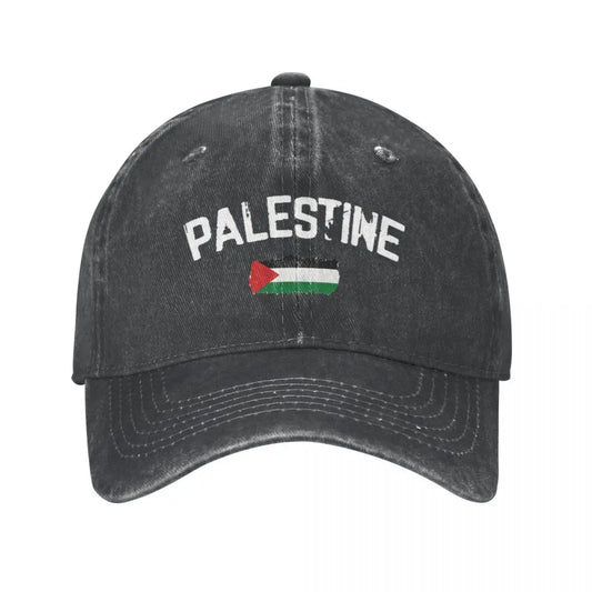 Casquette Palestine grise