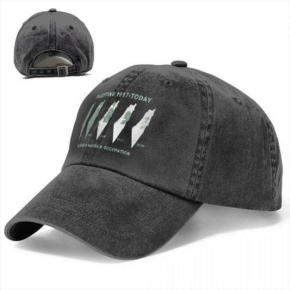 Casquette carte Palestine