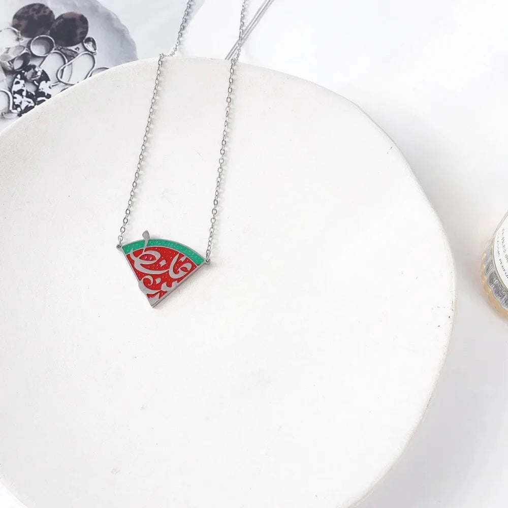 Bijoux Pastèque Palestine - Symbole et Originalité