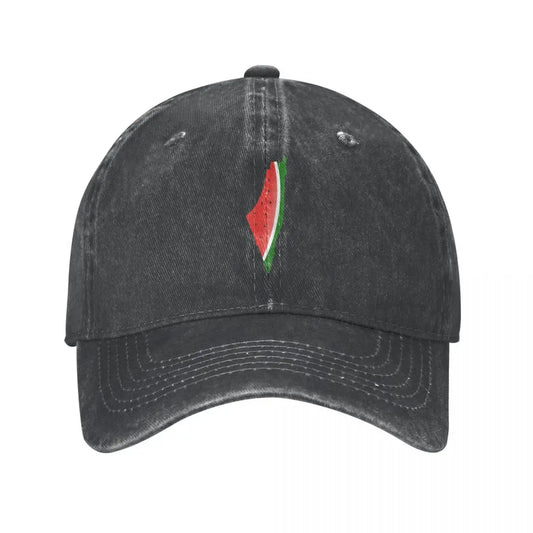 Casquette Palestine pastèque