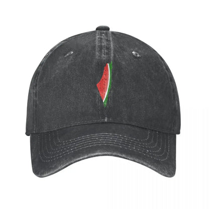 Casquette Palestine pastèque