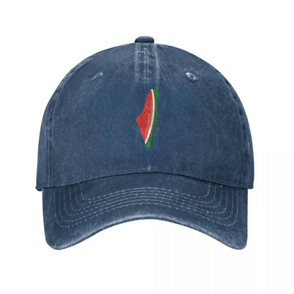 Casquette Palestine pastèque