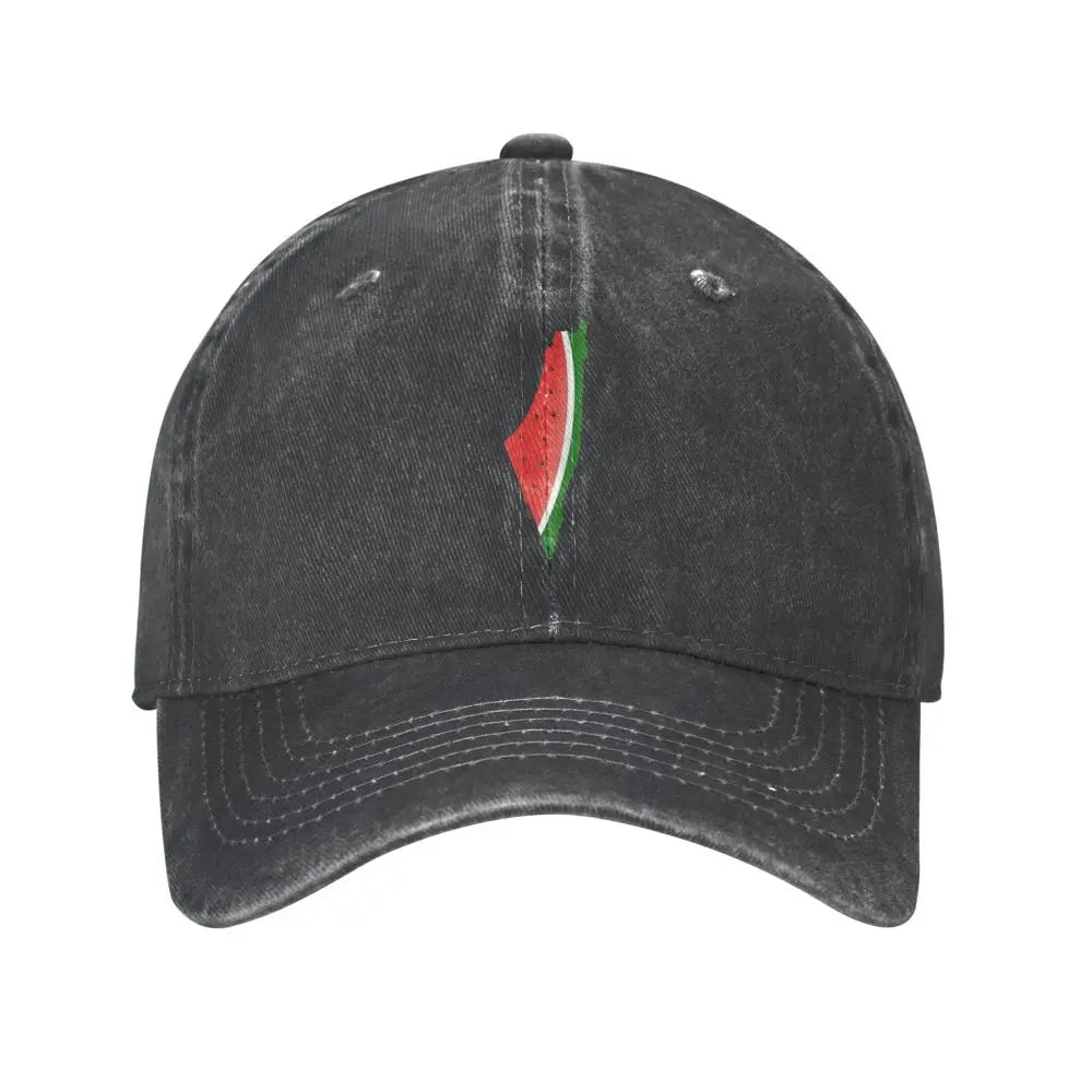 Casquette Palestine pastèque