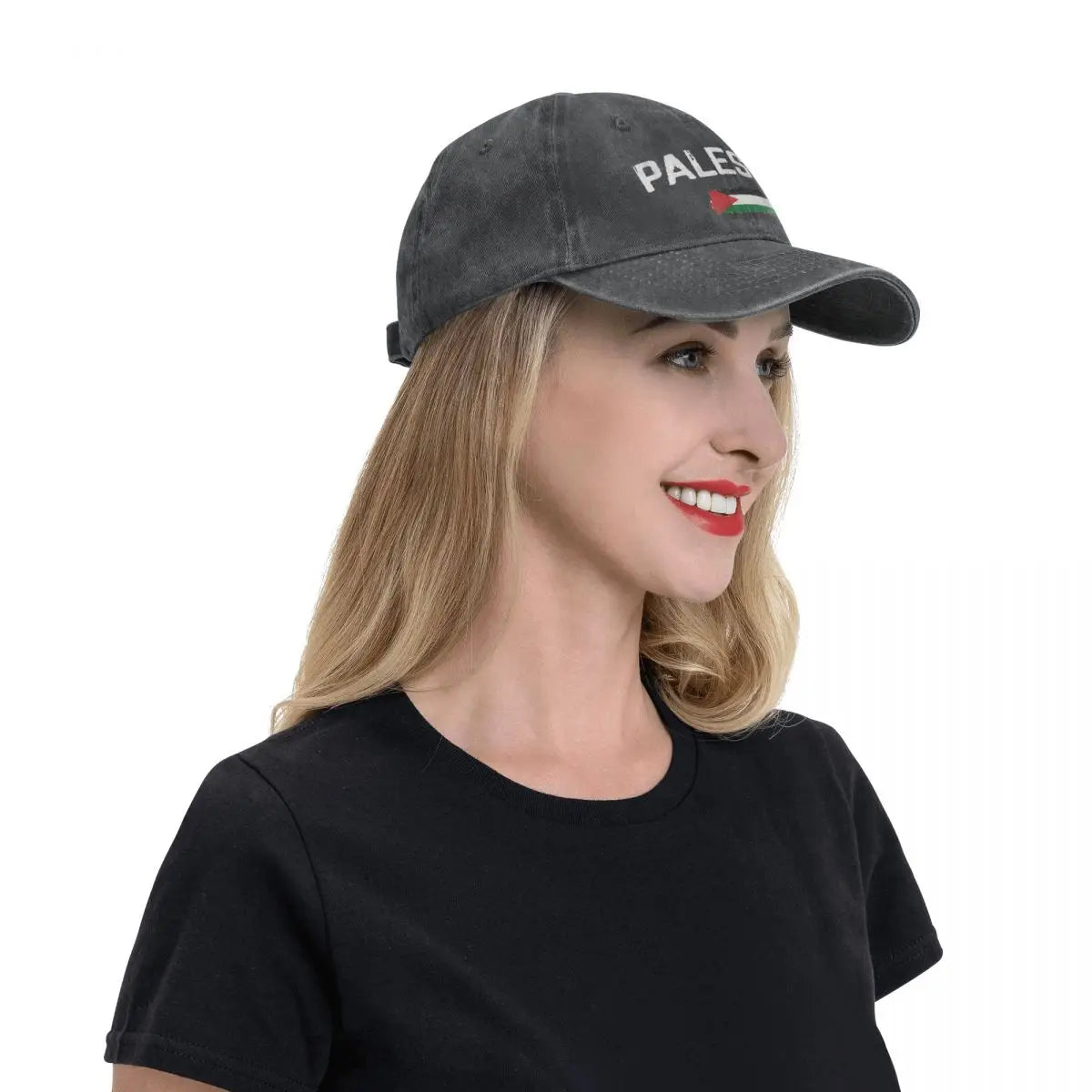 Casquette Palestine grise