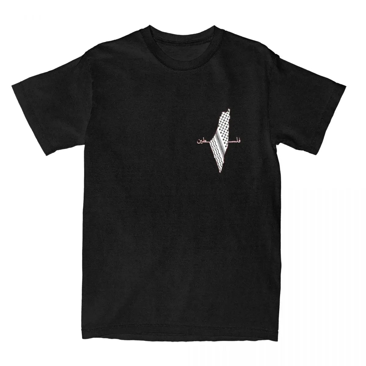 T-shirt Palestine noir