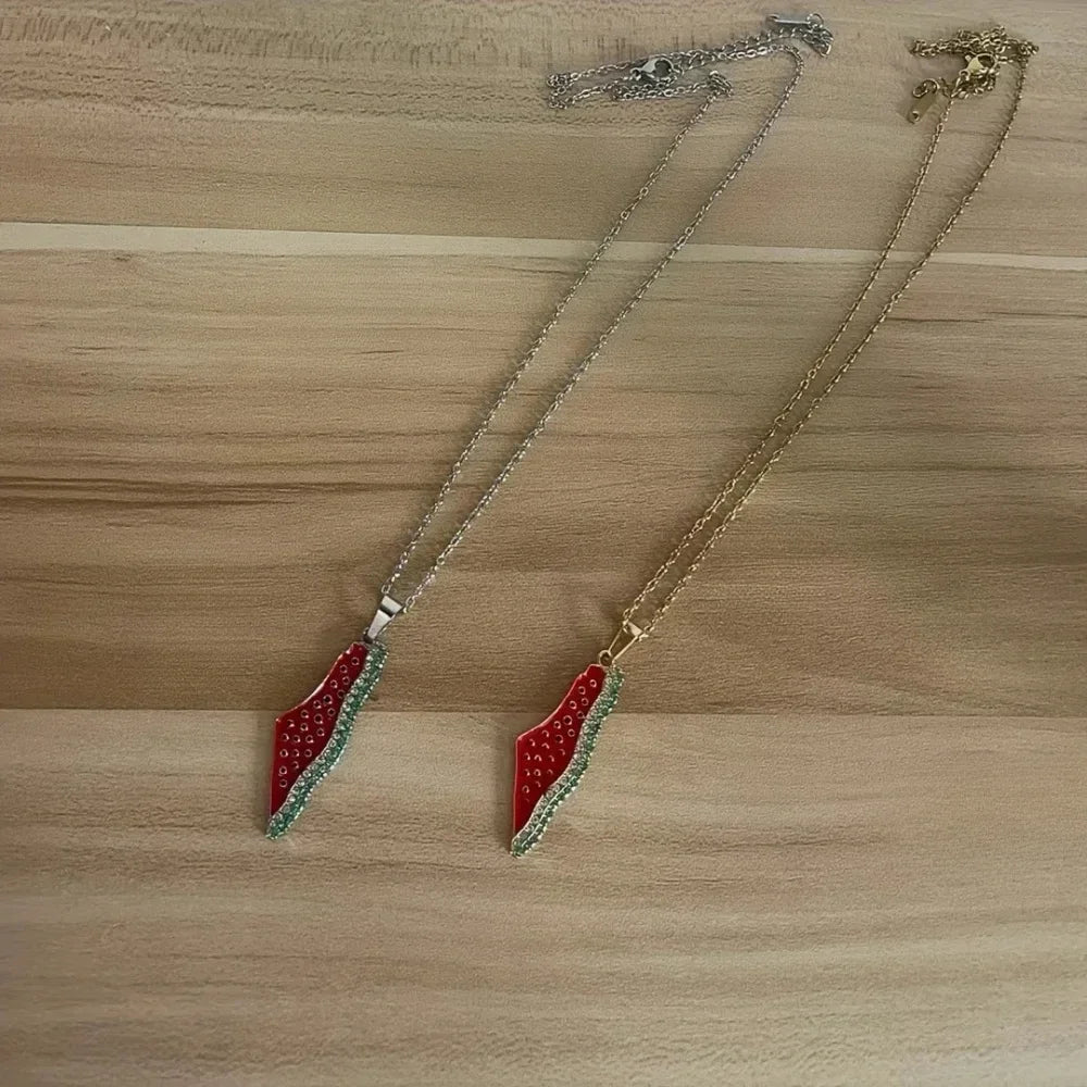 Bijoux Pastèque Palestine - Symbole et Originalité