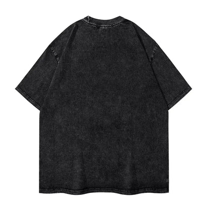 T-shirt Palestine noir & rouge