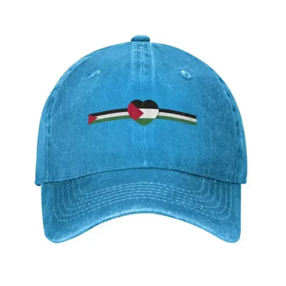 Casquette grise bandeau Palestine