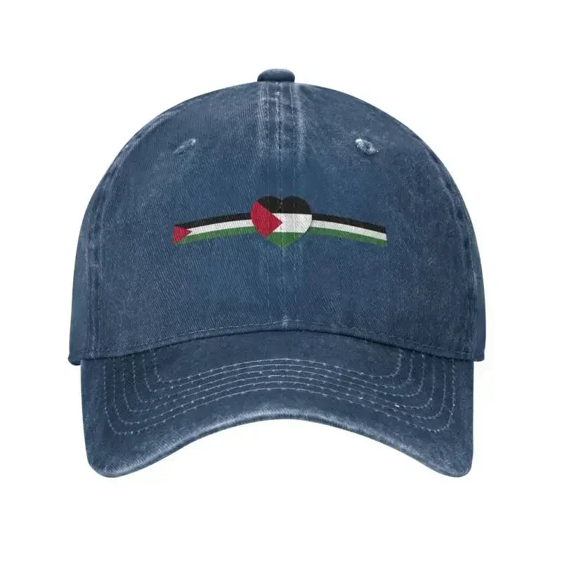 Casquette grise bandeau Palestine