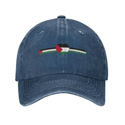 Casquette grise bandeau Palestine