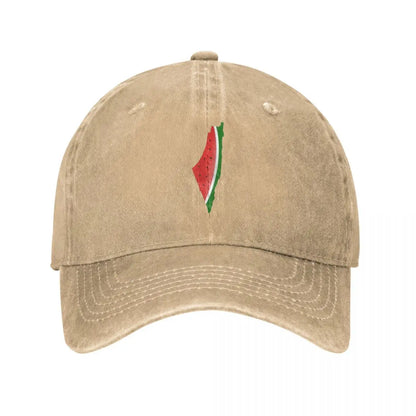 Casquette Palestine pastèque