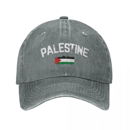 Casquette Palestine grise