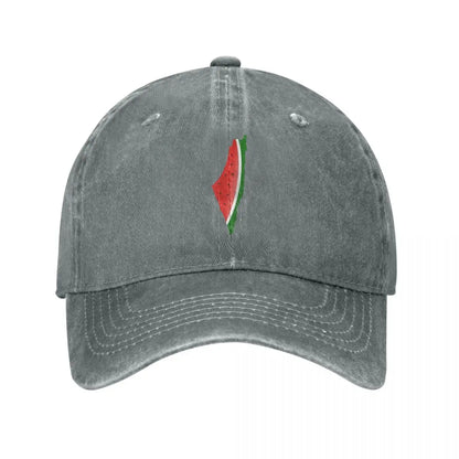 Casquette Palestine pastèque