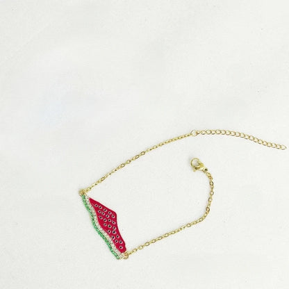 Bijoux Pastèque Palestine - Symbole et Originalité